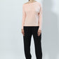 Mental Health Awarness Full Sleeve Peach Melba Top