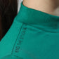 End The Stigma High Neck Green Top
