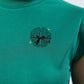 End The Stigma High Neck Green Top