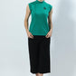 End The Stigma High Neck Green Top