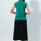 End The Stigma High Neck Green Top
