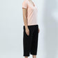 Enough Is Enough V-neck Jersey Peach Melba Top