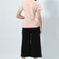 Enough Is Enough V-neck Jersey Peach Melba Top