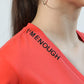 I'm Enough V-Neck Red Top