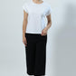 Om V-neck White Tshirt