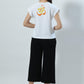 Om V-neck White Tshirt
