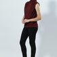High Neck Front Drape Fired Brick Top