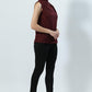 High Neck Front Drape Fired Brick Top