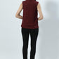 High Neck Front Drape Fired Brick Top
