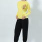 Mental Health Awareness Full Sleeve Yellow Top
