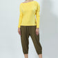 Grl Pwr One Shoulder Full Sleeve Top