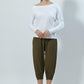 Grl Pwr One Shoulder Full Sleeve Top