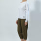 Grl Pwr One Shoulder Full Sleeve Top