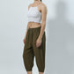 Ankle Length Casual Military Olive Trouser