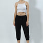 Ankle Length Casual Black Trouser
