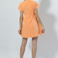 Side Elastic Wrap on style Green Black Mini Dress