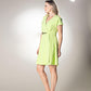 Side Elastic Wrap on style Mini Dress