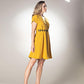 Elastic Wrap on style Mini Dress