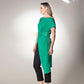 Ultramarine Green Twist Tunic