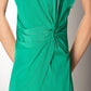 Ultramarine Green Twist Tunic
