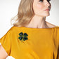 Mustard Side Twist Tunic