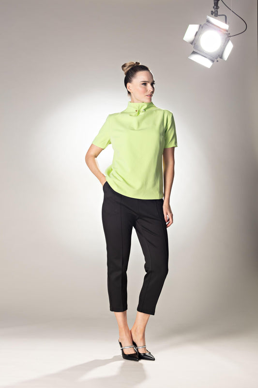 Pearl Pin Lettuce Green Top