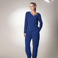 Full-Length Casual Blue Trouser