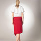 Mother's Love Button Down Top With Cape Detail