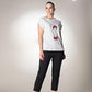 White Frida Kahlo Tshirt