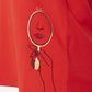 I'm Enough V-Neck Red Top