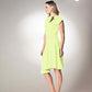 Flower Brooch D Midi Dress