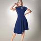 Flower Brooch D Midi Dress