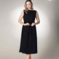 Pleated Skirt Style Midi Dress