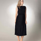 Pleated Skirt Style Midi Dress