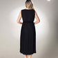 Pleated Skirt Style Midi Dress