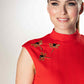 Dragonfly Embroidered Bodycon Mini Dress