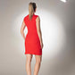 Dragonfly Embroidered Bodycon Mini Dress