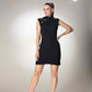 Dragonfly Embroidered Bodycon Mini Dress