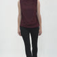 High Neck Front Drape Fired Brick Top